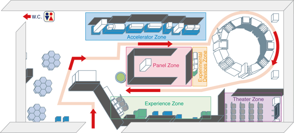 Map of Exhibition Hall