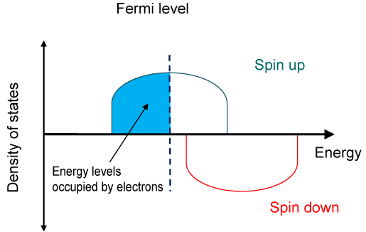 Fig. 2  Schematic of half metal