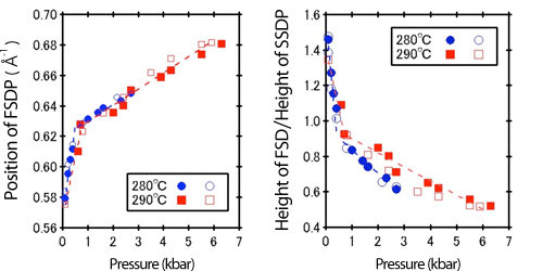 Fig.4 Schematics of polymer P4MP1 melt structures