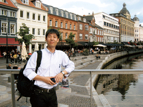 Dr. Park at Arhus, Denmark, where he attended an international conference