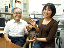 Masamichi Hikosaka and Kiyoka Okada