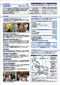 SPring-8施設公開チラシ裏