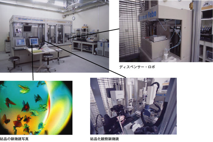 図1　自動結晶化観察ロボットシステム「TERA」