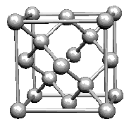 ダイヤモンド結晶構造