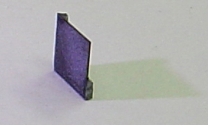 写真1　CVD法で作成されたボロンドープダイヤモンド