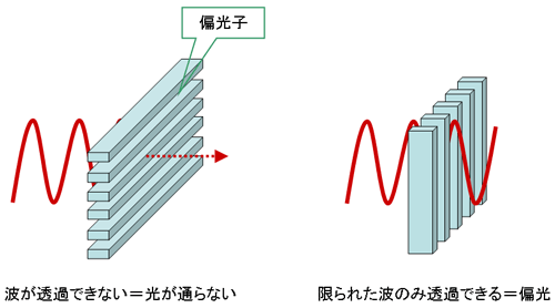 図1　偏光子の原理