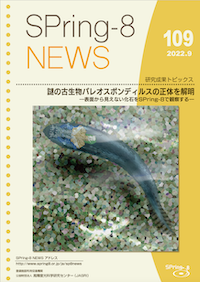 SPring-8 NEWS No.109