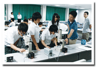 佐用高校出張授業様子2