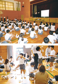 利神小学校出張授業様子2