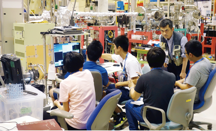 第16回SPring-8夏の学校の様子1