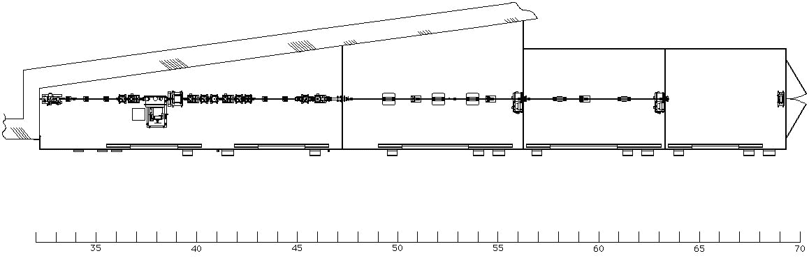 Schematic view of the beamline, BL11XU